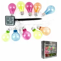 LAMPKI SOLARNE LED ZEWNĘTRZNE OGRODOWE ŁAŃCUCH