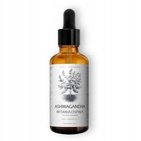 ASHWAGANDHA KROPLE EKSTRAKT - ADAPTOGEN, LĘK, STRES, DEPRESJA, BEZSENNOŚĆ