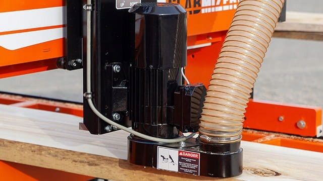 Frezarko Szlifierka Wood Mizer SlabMizer MB200 do blatów desek frezarka zdjęcie 3