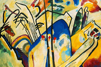 Reprodukcje obrazów Composition IV - Wassily Kandinsky Rozmiar - 40x26