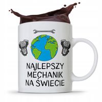 Kubek Prezent Dla Mechanika Najlepszy Na Świecie Z Nadrukiem Ze Zdjęciem
