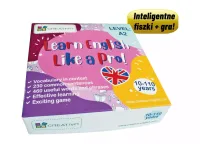 Learn English Like a Pro - Inteligentne fiszki + gra (poziom A2)