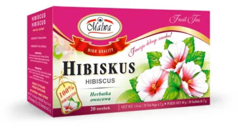 MALWA Owocowa Hibiscus 20tb x 2g zdjęcie 1