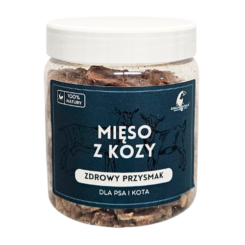 Liofilizowane mięso kozie, mięso cielęce, mięso jagnięce dla psa i kota na Arena.pl