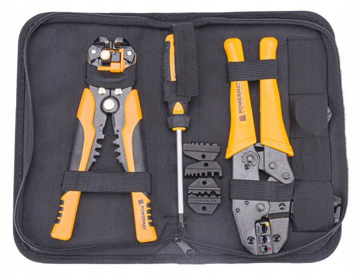 Zaciskarka TULEJEK Końcówek 5 Matryc Ściągacz PM-ZDK-8T PM1078 zdjęcie 1