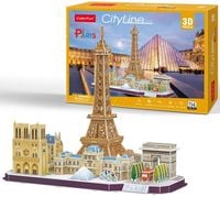 puzzle 3d city line paris mc25h    2545