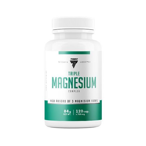 TREC TRIPLE MAGNESIUM COMPLEX 120k MAGNEZ 3 FORMY na Arena.pl