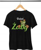 KOSZULKA DZIECIĘCA T-SHIRT - DZIEŃ ŻABY SŁODKA ŻABA ŻABKA - XS 110-116