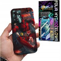 ETUI DO OPPO RENO 11 F 5G - DEADPOOL MARVEL FILMY SERIALE + FOLIA