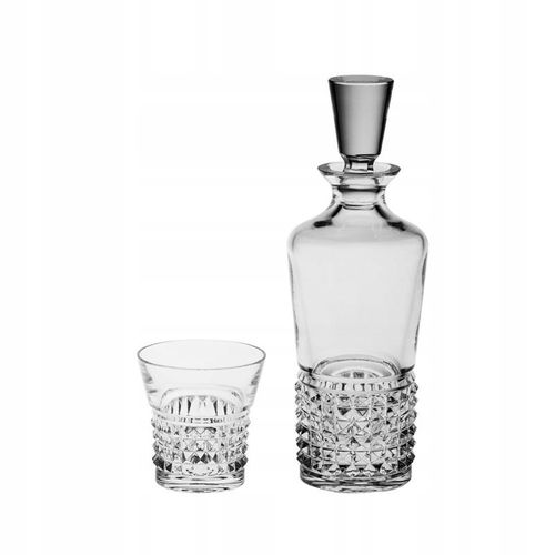 ZESTAW WHISKY KARAFKA SZKLANKI BOHEMIA TRINITY 1+6 na Arena.pl