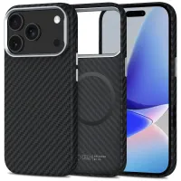 etui tech-protect ion carbon magsafe na iphone 17 pro max - szaro-czarne