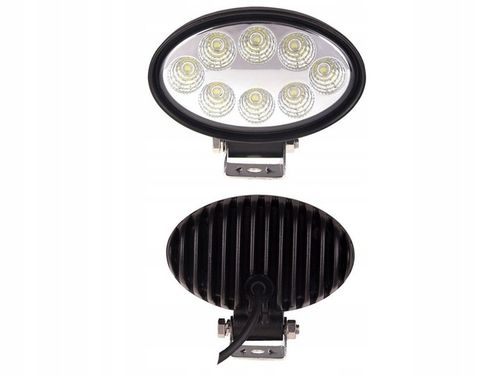 Reflektor roboczy halogen 8-led 24W 1800lm 12V 24V na Arena.pl