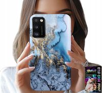 ETUI DO SAMSUNG GALAXY A41 - MARMUREK MARMURKI DAMSKIE WZORY +SZKŁO