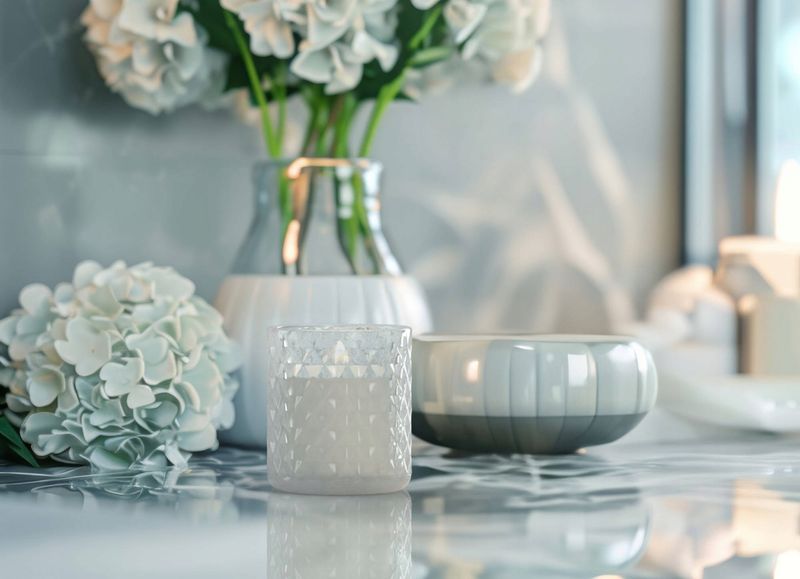 Świeca zapachowa BISPOL Valpe VC-001-459 (Biały bursztyn) ~40h zdjęcie 4