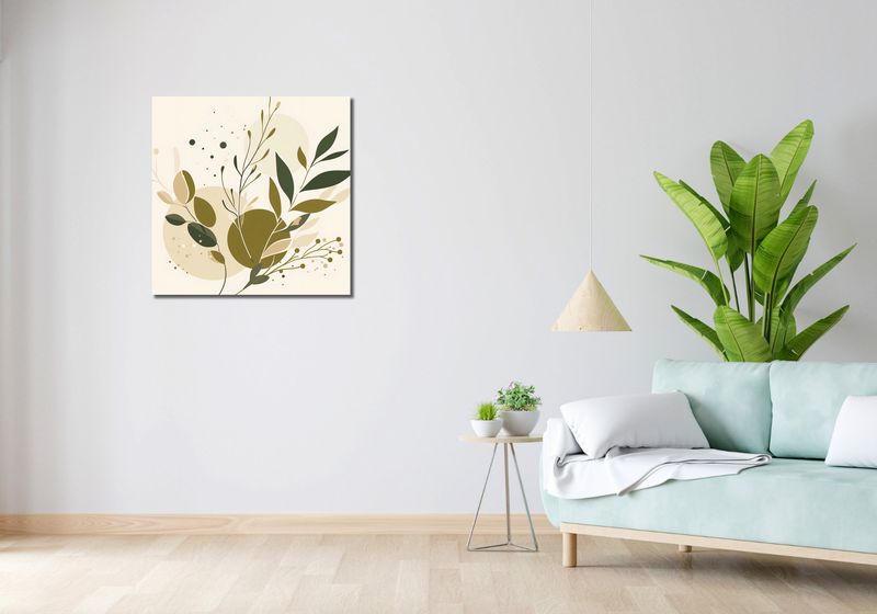 Obraz 70x70cm Szronowata Barwa zdjęcie 2