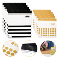 Torebka worki woreczki strunowe na żywność IKEA ISTAD 1L 0,4L 180 szt