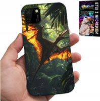 ETUI DO HUAWEI Y5P - DINO DINOZAUR PTERODAKTYL FUTERAŁ PLECKI