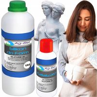 SILIKON FORMIERSKI DO FORM PROFESJONALNY 1KG SILIKON ODLEWNICZY 25 SH