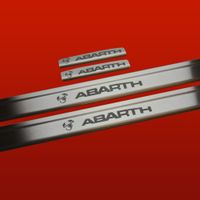 Listwa progowa FIAT GRANDE PUNTO  ABARTH Stal nierdzewna 304 mat 4szt