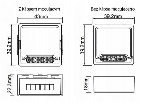 OXT Mini Ściemniacz 1 Obwód WiFi TUYA na Arena.pl