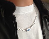 GRUBY Srebrny 925 Łańcuszek Męski Pancerka SZEROKI (na PREZENT)