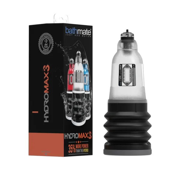 Bathmate - Pompka Do Penisa HydroMax3 Przezroczysta zdjęcie 2