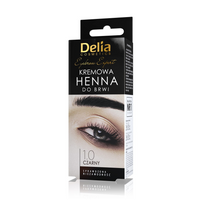 Delia Eyebrow Expert Kremowa henna brwi 1.0 Czarny