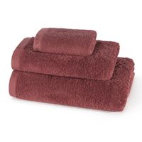 Ręcznik Venus 30x50 cm ceglasty bawełniany frotte z haftem