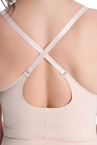 JULIMEX Bezszwowe Body Pod Biust 219 Beżowe XL na Arena.pl