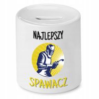 Skarbonka Prezent Dla Spawacza Najlepszy Spawacz Z Nadrukiem Ze Zdjęciem