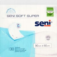 SENI SOFT Podkłady higieniczne 60x90cm, nietrzymanie moczu 30 sztuk
