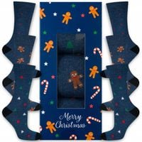 SOXO skarpetki męskie świąteczne 3pak prezent na boże narodzenie 40-45