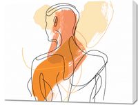 Obraz 90x70cm Kontur Własności