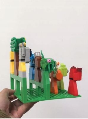 INCREDIBOX SPRUNKI KLOCKI FIGURK ZESTAW 3D zabawka z klocków Prezent na Arena.pl