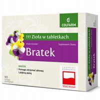 Colfarm Bratek 90 tabletek, Data przydatności: 30.11.2027 r.