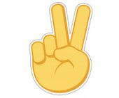 Przypinka Crocs Jibbitz Pin Do Butów Peace Sign