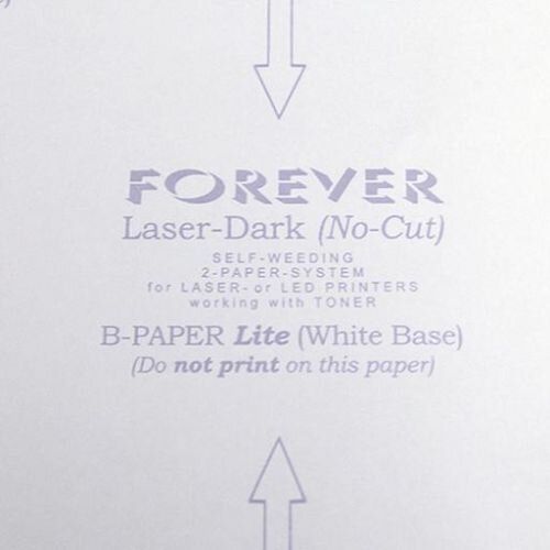 Forever Laser-Dark (No-Cut) B-Paper Lite A4 - 1 arkusz zdjęcie 1