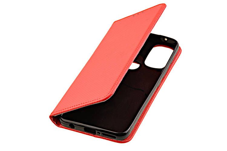 Etui Smart do Motorola Moto G71 5G czerwony zdjęcie 1