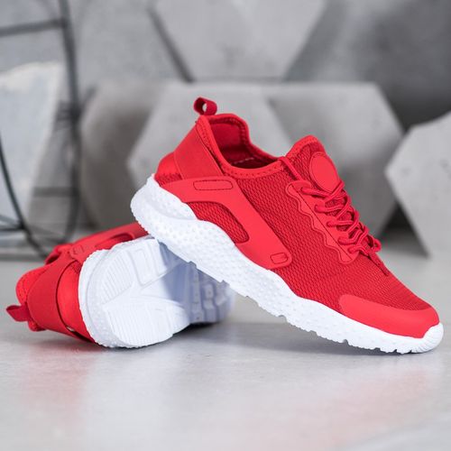 Czerwone Sneakersy Tekstylne r.40 na Arena.pl
