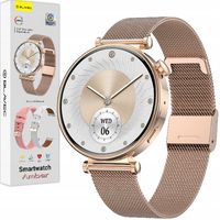 SMARTWATCH DAMSKI ZEGAREK WODOODPORNY PL MENU ROZMOWY SMART WATCH + 2 PASKI