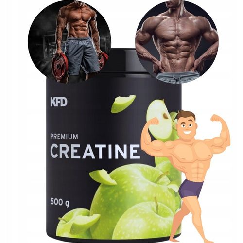Kreatyna proszek jabłkowy KFD 500 g na Arena.pl