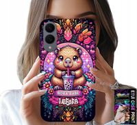 ETUI DO SAMSUNG GALAXY S25 EDGE - SŁODKA KAPIBARA Z SZEJKIEM, SUPER WZORY