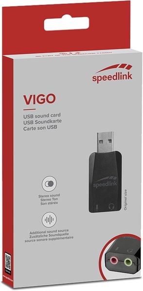 VIGO USB Stereo Soundcard for PC or Notebook Use zdjęcie 3