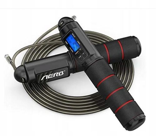 Skakanka z licznikiem LCD, regulowana długość , fitnes , odchudzanie linka na Arena.pl