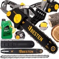 PIŁA ŁAŃCUCHOWA PILARKA ELEKTRYCZNA DO DREWNA 2400W PROWADNICA 40CM + OLEJ