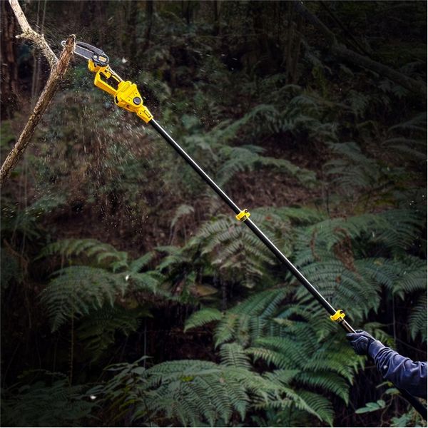 PIŁA ŁAŃCUCHOWA AKUMULATOROWA 6" DO GAŁĘZI DREWNA GAŁĘZIÓWKA 2x AKUMULATOR zdjęcie 6