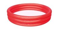 Basen Ogrodowy Dla Dzieci Dmuchany Brodzik Czerwony 183X33Cm Bestway