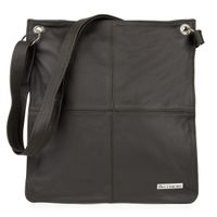 Torebka skórzana duża damska A4 brązowa Beltimore 972