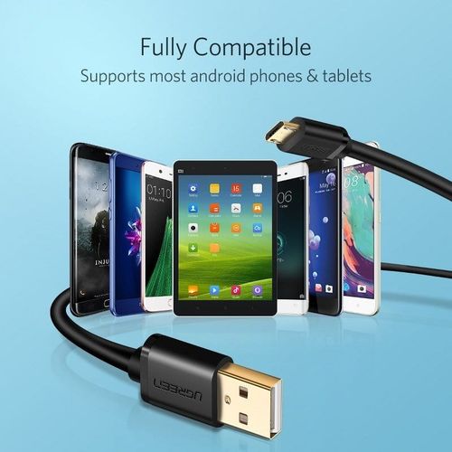 Kabel micro USB UGREEN QC 2.0 2A 3m (biały) na Arena.pl