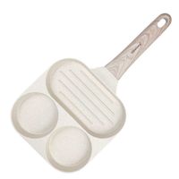 patelnia marmurkowa do jajek 3 sekcje klausberg kb-7818